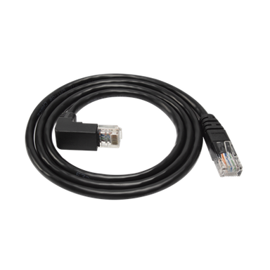 Niður 90 gráðu horn RJ45 LAN netsnúra